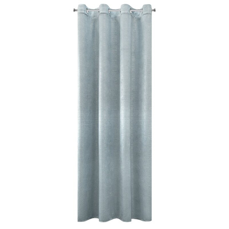 ZASŁONA GOTOWA MABEL 140 X 250 CM NIEBIESKI