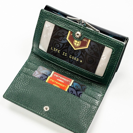 Portfel damski skóra naturalna skórzany Peterson