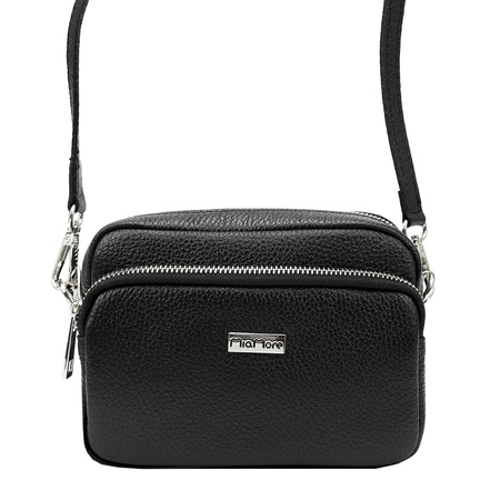 MiaMore torebka listonoszka skóra naturalna beżowy