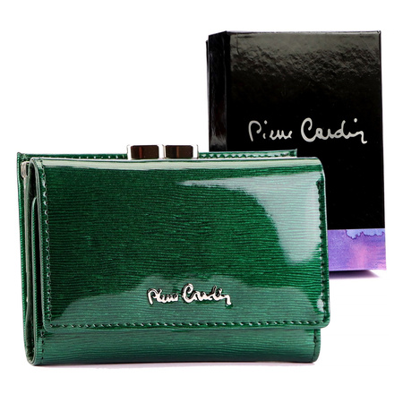 Portfel damski skórzany skóra naturalna Pierre Cardin
