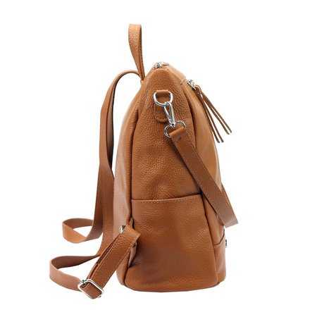 Plecak damski skórzany skóra naturalna MiaMore 