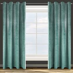 ZASŁONA GOTOWA D91 MOLY 140 X 250 CM ZIELONY