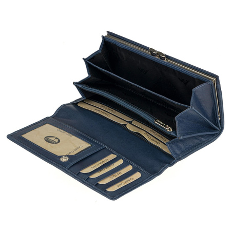 Portfel damski skórzany skóra naturalna El Forrest 