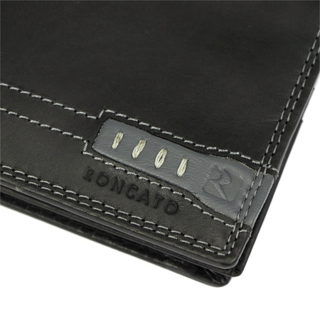 Portfel męski skórzany skóra naturalna Roncato 