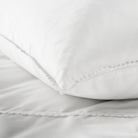 KOMPLET POŚCIELI LINDA 220 X 200 CM BIAŁY
