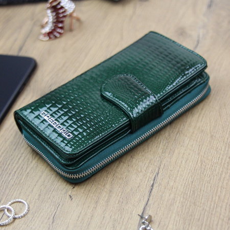 Portfel damski skórzany skóra naturalna Gregorio