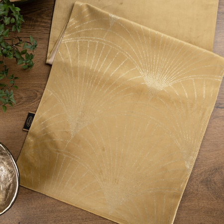 OBRUS BLINK 14 35 X 140 CM MIODOWY
