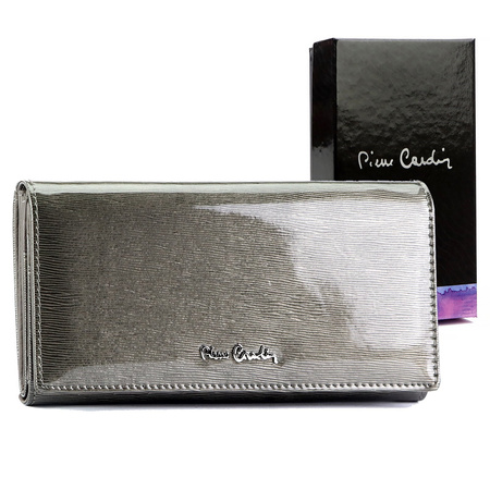 Portfel damski skórzany skóra naturalna Pierre Cardin 