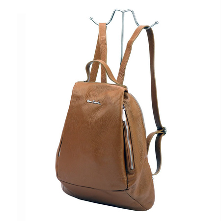 Plecak damski skórzany skóra naturalna Pierre Cardin