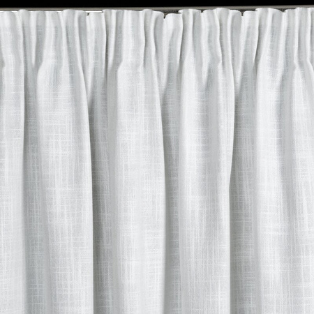 ZASŁONA GOTOWA ROSI 1 NA TAŚMIE 140 X 270 CM BIAŁY
