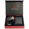 Zestaw na prezent dla mężczyzny portfel i pasek męski skórzany Pierre Cardin