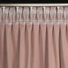 ZASŁONA GOTOWA AIR NA TAŚMIE 140 X 270 CM PUDROWY RÓŻ