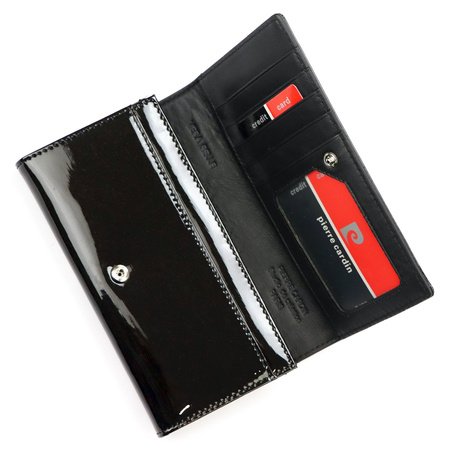 Portfel damski skórzany skóra naturalna Pierre Cardin