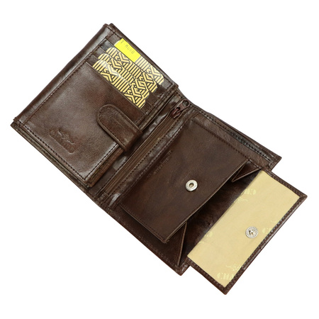 Portfel męski skórzany skóra naturalna Charro 