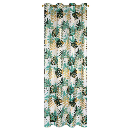 ZASŁONA GOTOWA MALTA 140 X 250 CM BIAŁY