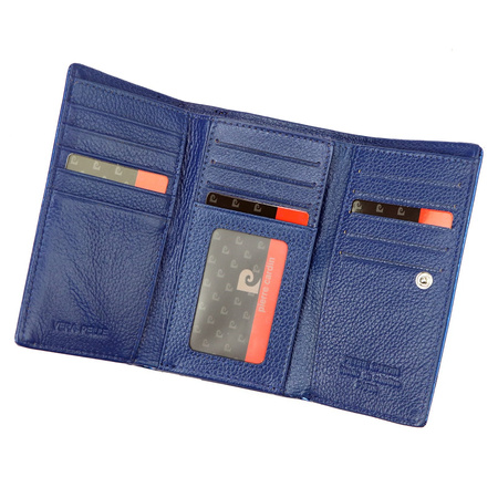 Portfel damski skórzany skóra naturalna Pierre Cardin 