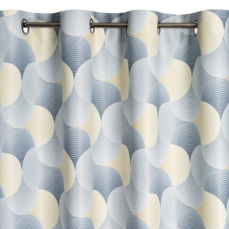 ZASŁONA GOTOWA ASETA 140 X 250 CM SZARY