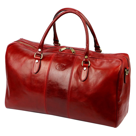 Torba podróżna skórzana skóra naturalna Gregorio 