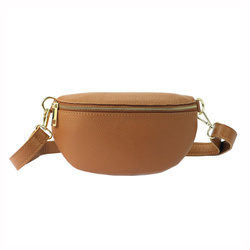 Saszetka nerka damska skórzana skóra naturalna Patrizia