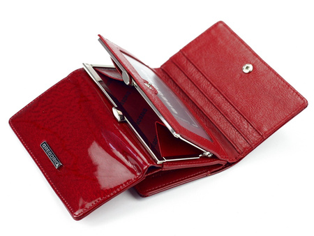 Portfel damski skórzany skóra naturalna Gregorio 