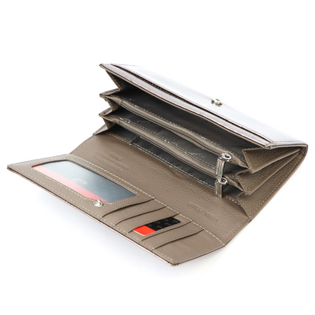 Portfel damski skórzany skóra naturalna Pierre Cardin 