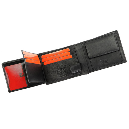 Portfel męski skórzany skóra naturalna Pierre Cardin