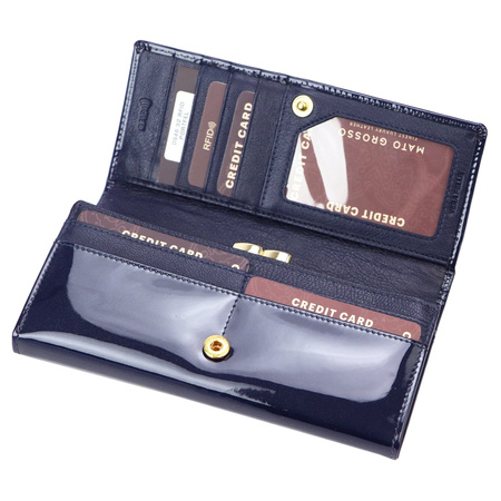 Portfel damski skórzany skóra naturalna Mato Grosso 