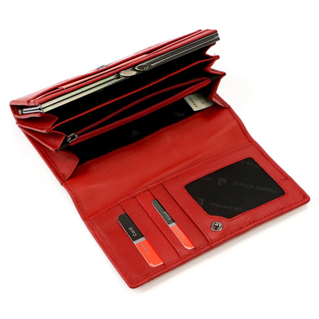 Portfel damski skórzany skóra naturalna Pierre Cardin 