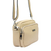MiaMore torebka listonoszka skóra naturalna beżowy