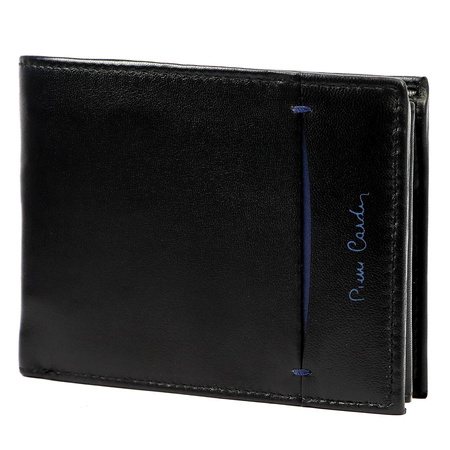 Portfel męski skórzany skóra naturalna Pierre Cardin