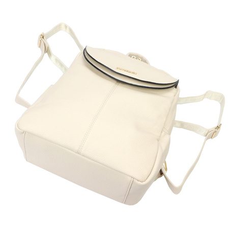 Plecak damski skórzany skóra ekologiczna Pierre Cardin