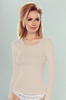 Koszulka damska z długim rękawem  Irene 2XL-3XL