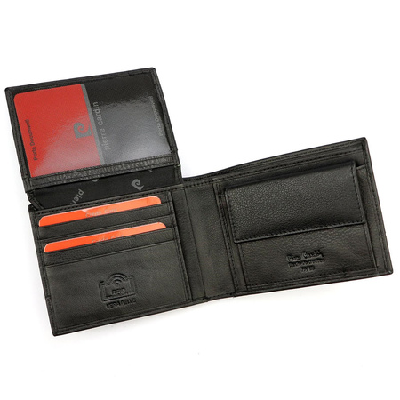 Portfel męski skórzany skóra naturalna Pierre Cardin