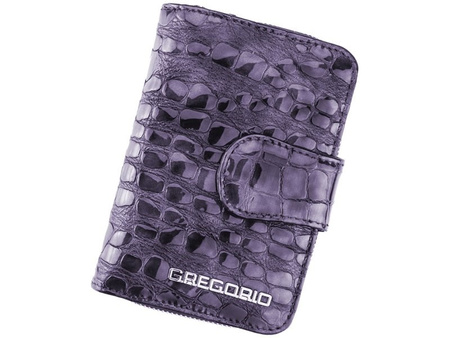 Portfel damski skórzany skóra naturalna Gregorio 