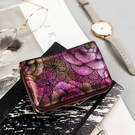 Portfel damski skóra naturalna skórzany Peterson