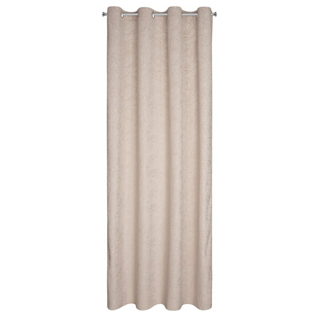 ZASŁONA GOTOWA OCTAVIA 140 X 250 CM BEŻOWY