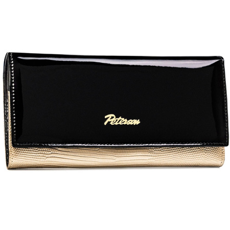 Portfel damski skóra naturalna skórzany Peterson