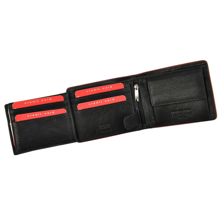 Portfel męski skórzany skóra naturalna Pierre Cardin