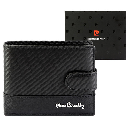Portfel męski skórzany skóra naturalna Pierre Cardin