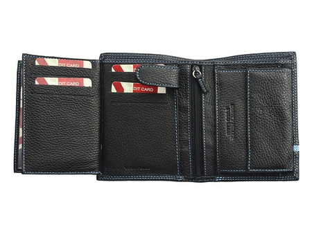 Portfel męski skórzany skóra naturalna Harvey Miller