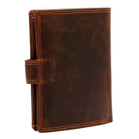 Portfel męski skórzany skóra naturalna Nordee