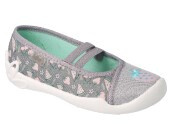 Befado buty kapcie pantofle dla dziewczynki