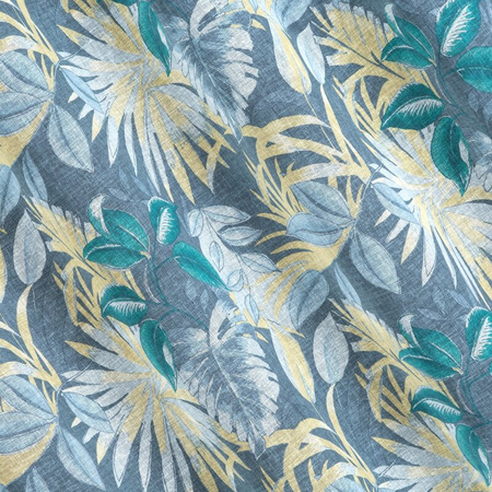 ZASŁONA GOTOWA LENA 140 X 250 CM TURKUSOWY