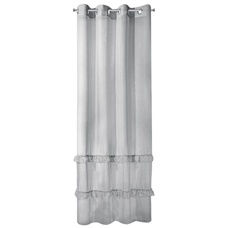 FIRANA GOTOWA ARIANA 140 X 250 CM SZARY