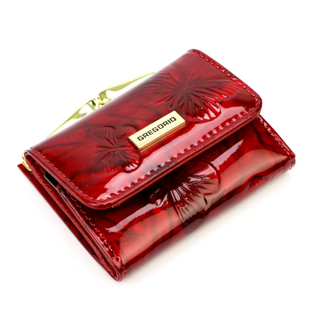 Portfel damski skórzany skóra naturalna Gregorio