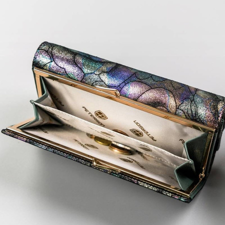 Portfel damski skórzany skóra naturalna  Peterson