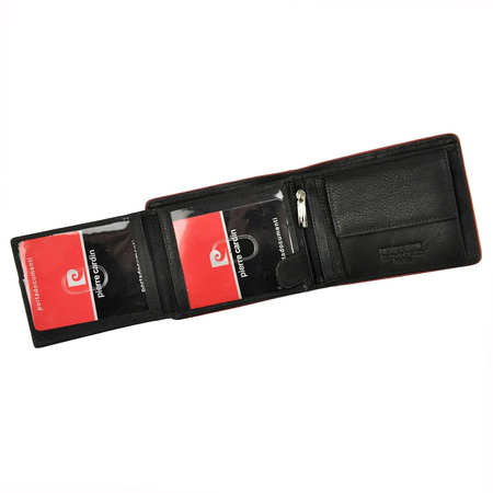 Portfel męski skórzany skóra naturalna Pierre Cardin