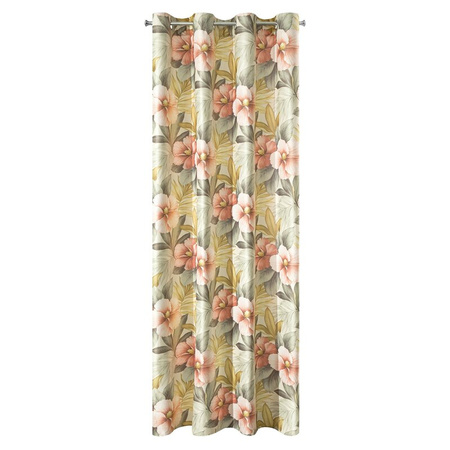 ZASŁONA GOTOWA MARIAH 140 X 250 CM KREMOWY