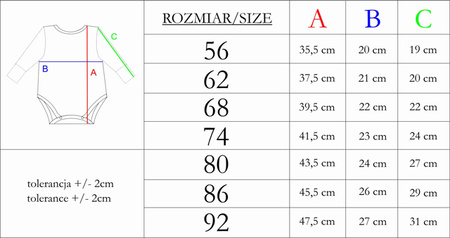 Body dla chłopca niemowlęce polo z długim rękawem Muki Nicol 