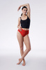 Figi majtki damskie  string maxi czerwone